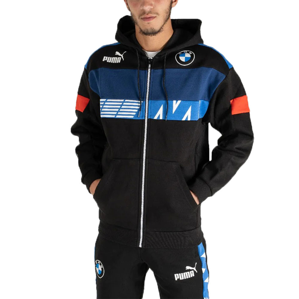 Puma BMW STREET Noir - Vêtements Vestes de survêtement Homme 81,00 €