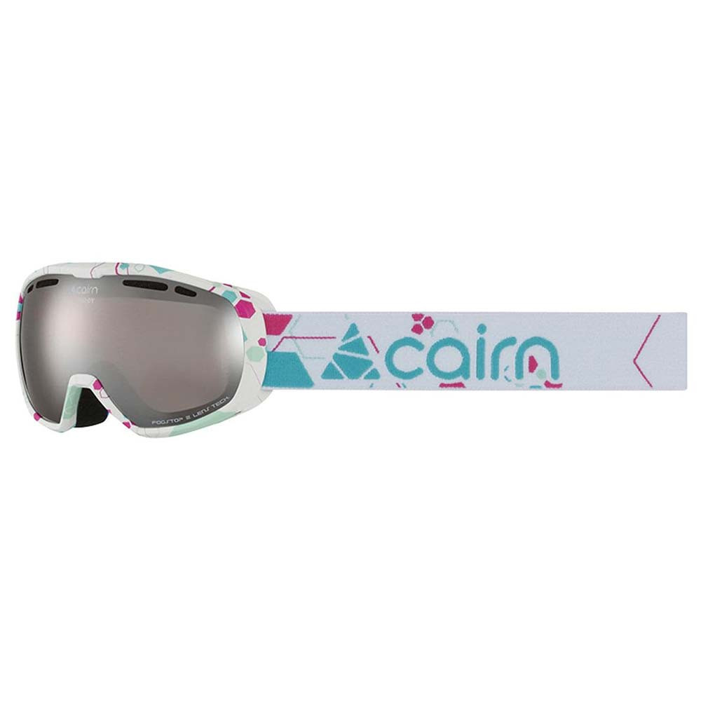 Masque de ski Cairn enfant DROP POINTS BLANCS SPX 3000