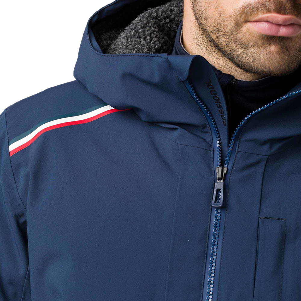 Freeride Blouson Ski Garçon ROSSIGNOL BLEU pas cher - Blousons ski