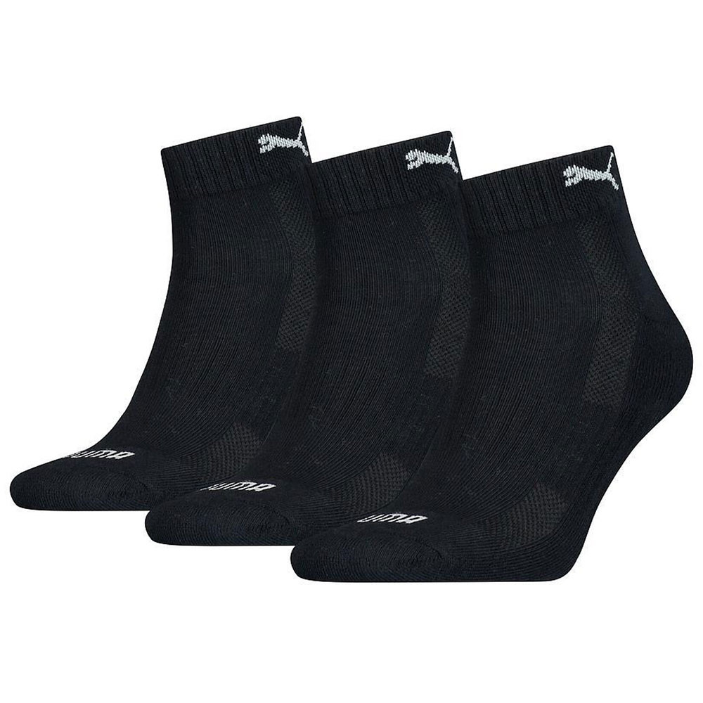 Cushioned Pack 3 Chaussette Adulte PUMA NOIR pas cher Chaussettes hautes homme PUMA discount