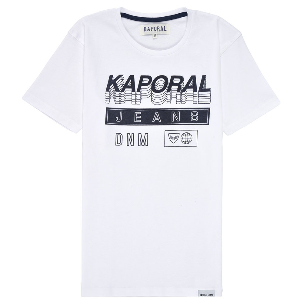 Joel T-Shirt Mc Garçon KAPORAL BLANC pas cher - T-shirts manches courtes  garçon KAPORAL discount