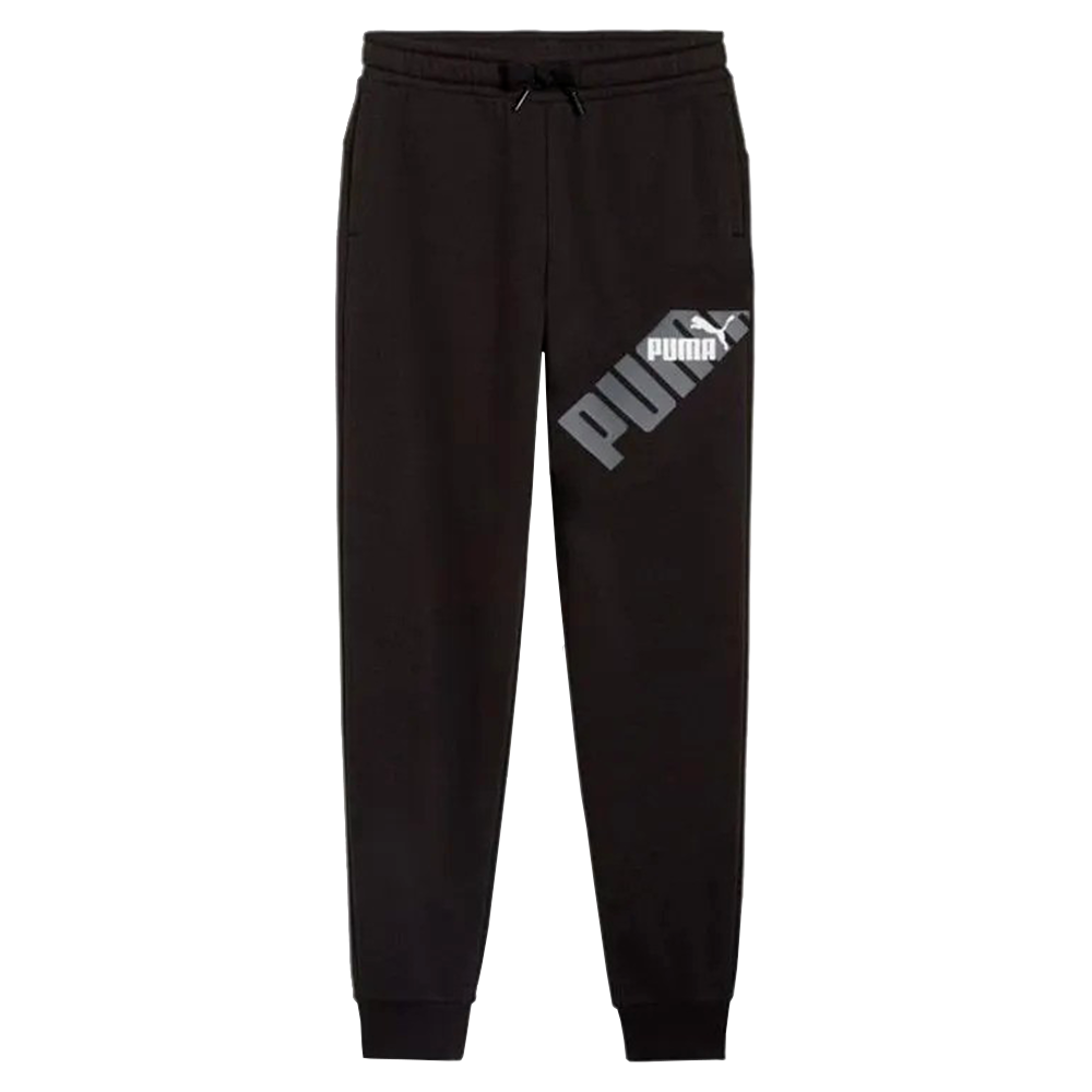 Power Graphic Pantalon Jogging Garcon PUMA NOIR pas cher Pantalons de survetement garcon PUMA discount