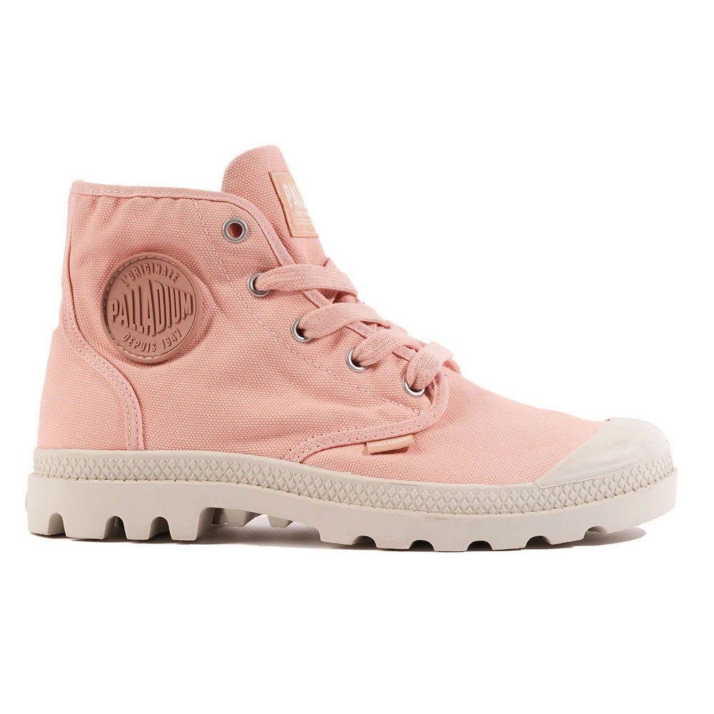 Womens Pampa Hi Chaussure Femme PALLADIUM ROSE pas cher Baskets montantes femme PALLADIUM discount